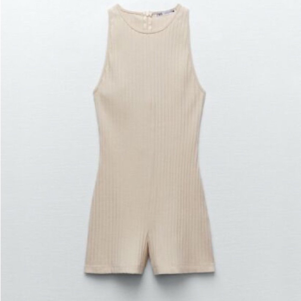 Zara ribbed jumpsuit